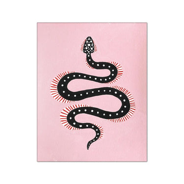 Poster Serpent Tribal